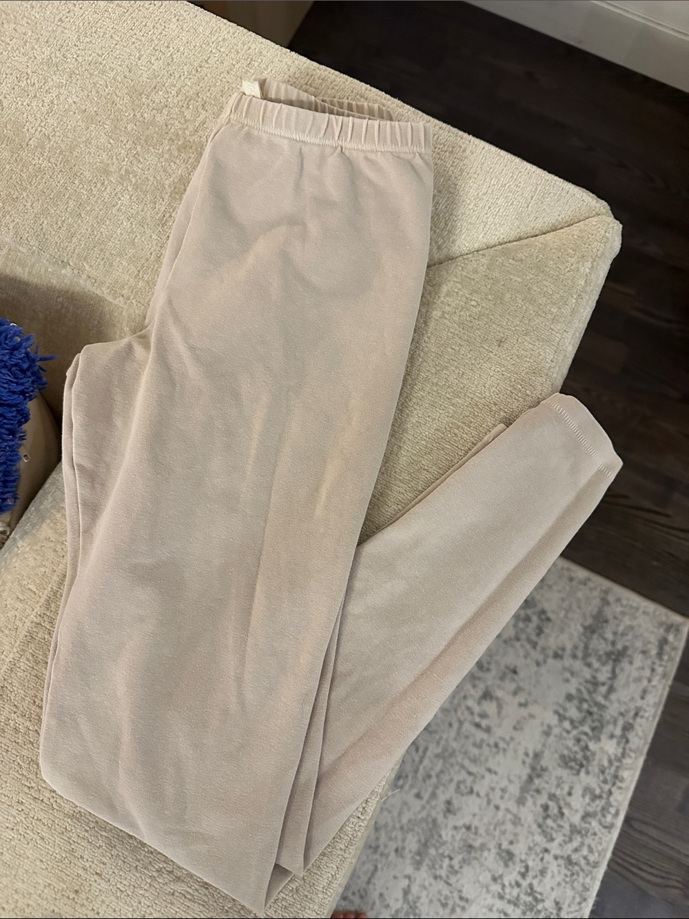 Skims Cotton Leggings - Light Beige